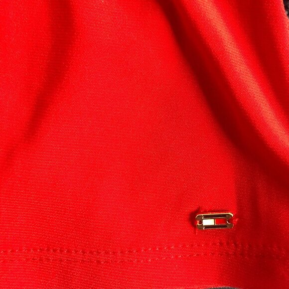 Tommy Hilfiger Sleeveless Button Down Blouse, NWOT, Red, Size L - Picture 5 of 8
